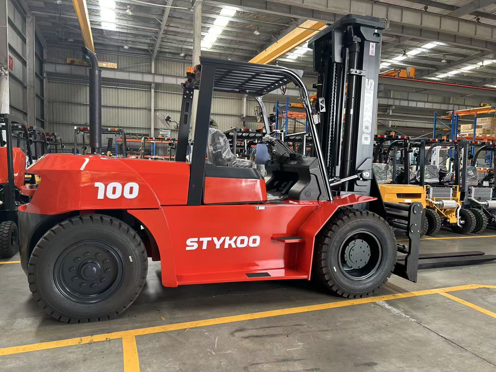 10T diesel forklift